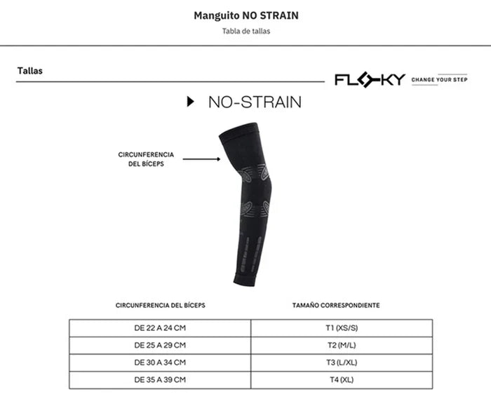 Manguito Floky NO STRAIN x 2 unidades